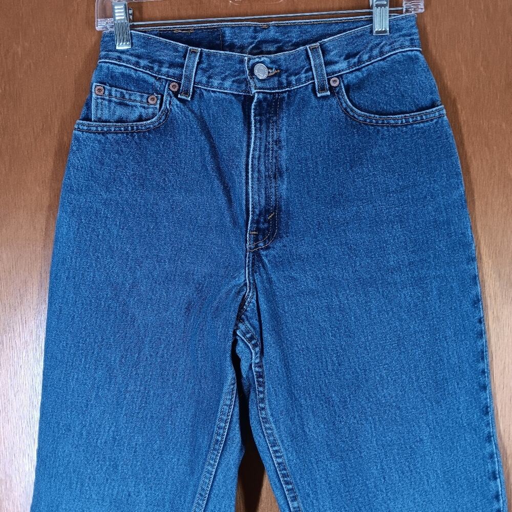Levi's Vintage 550 Relaxed Fit Tapered Leg Jeans size 6 Long - Picture 3 of 6